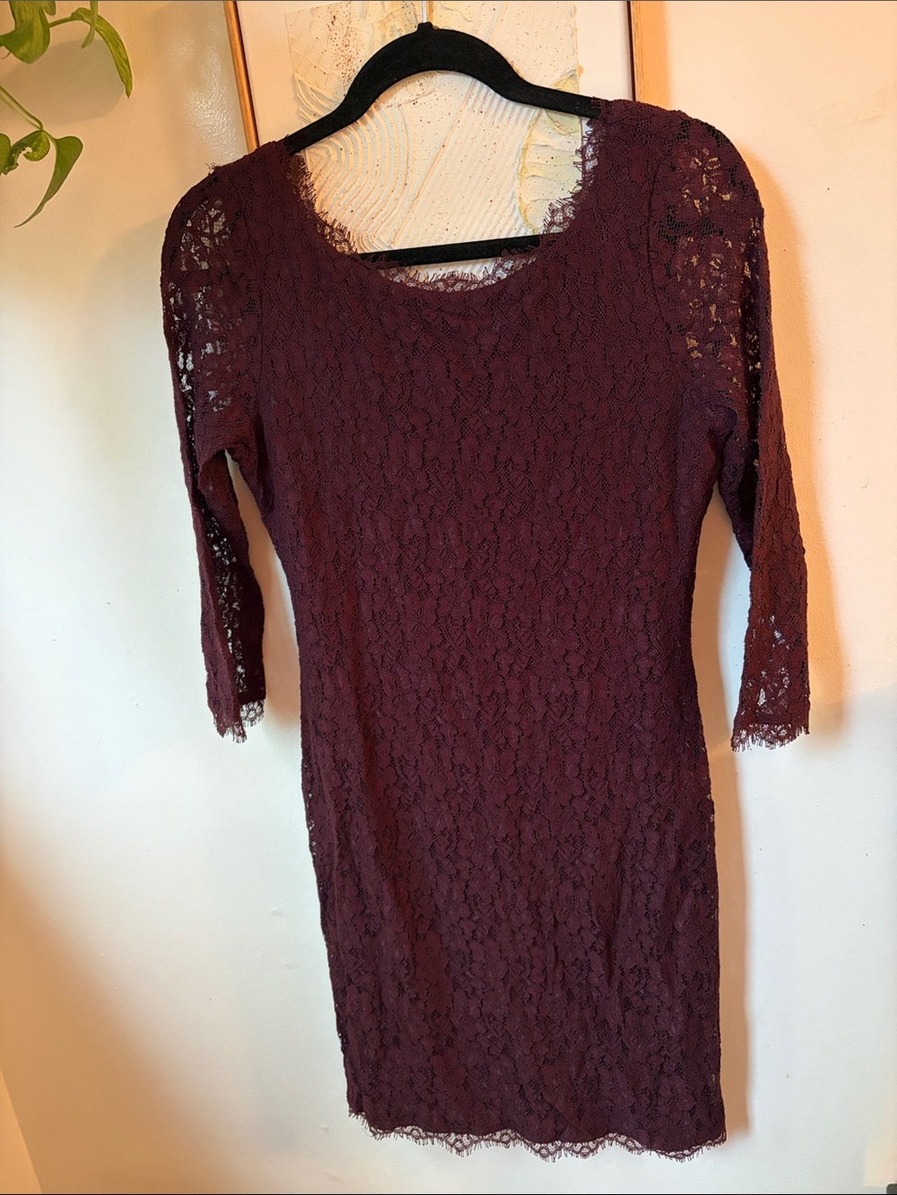 Aritzia Babaton Rafael Dress, Burgundy